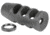 Midwest Industries AR-15 5.56/.223 Muzzle Brake, 1/2 x 28, Steel, Black, MI-ARMB1