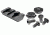 Midwest Industries AR Handguard Rail Mount Short Rail Forearm Mount Approximate Length 1.5 Inches Black