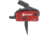 Midwest Industries Enhanced AR15 Drop-In Trigger, Flat, 3.5lb Pull Single Stage w/Anti Walk Pins, Black, MI-TRIGGER-F