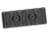 Midwest Industries 1913 Mil Spec MI KeyMod Rails, 2.1in, 6061 Aluminum, Hard Coat Anodized, Black, MI-SSK-R21