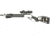 Midwest Industries Lever G10 Pistol Grip Stock, Grey Black, Lever Sto