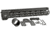 Midwest Industries MI-G4M One Piece Free-Float AR Handguard, 12.625in Length, M-LOK, 6061 Aluminum, Anodized, Black, MI-G4M12.625