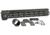 Midwest Industries MI-G4M One Piece Free-Float AR Handguard, 13.375in Length, M-LOK, 6061 Aluminum, Anodized, Black, MI-G4M13.375