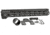 Midwest Industries MI-G4M One Piece Free-Float AR Handguard, 14in Length, M-LOK, 6061 Aluminum, Anodized, Black, MI-G4M14