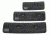 Midwest Industries Mi Keymod Panel Kit 3 Piece Black