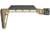 Midwest Industries Minimalistic Side Folding Stock, FDE, MI-MIN-SF-FDE