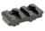 Midwest Industries Polymer M-Lok Rail Section, 3 Slot, Black, MI-3PMR