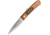 Mikihisa Single Bevel Left Hand Folder Folding Knife,4in,Japanese Cherry Wood Handle MIKA122