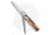 Mikov 241 Predator Automatic Folding Knife, 3.75in, 420, Dagger Blade, Horn, Brown/White Handle, Brown/White/Steel, 8.50 inch, BHQ-183428