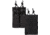 MIL-TEC Double Pistol Mag Pouch W/Hook &amp; Loop, Black, 13495802