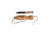 MIL-TEC US Style Pilot Survival Fixed Blade Knife, 5in, Carbon Steel, Cowhide, 15367100