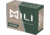 Mili Ammunitions .40 S&amp;W 180 Grain Jacketed Hollow Point Brass Cased Pistol Ammo, 20 Rounds, M40SWCS180-B