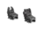 Military Surplus Flip-Up Front/Rear Sight Set, Black, D-41
