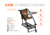Millennium 21ft Ladder Stand W Double-Size Platform &amp; Safe-Link 35 Safety Line, L-110-SL