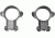 Millett Angle-Loc Weaver Style Rifle Scope Rings, 1in, Ruger 10/22+96/22 Factory Base, High, Smooth