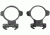 Millett Angle-Loc Weaver Style Rifle Scope Rings, 30mm, 1x Extended/1x Standard, Medium, Smooth