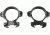 Millett Angle-Loc Weaver Style Rifle Scope Rings, 30mm, Low, Matte
