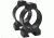 Millett Vertical Split Rings, 30mm, Medium, Matte .22 Caliber - Clam Pack