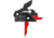 Mimtac Drastic AR-9 Drop-in Trigger, Red, DR9-RED-2