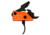 Mimtac Drastic AR-9 Drop-in Trigger, Curved, Orange/Black, DRCR9-ORG-01