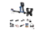 USED Minelab Gold Monster 1000 Metal Detector, Blue / Black, 3317-0001, EDEMO1