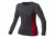 Minus33 Ossipee  Midweight Wool Crew, Black / True Red, X-Large 804BLKTRXL