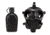 MIRA Safety CM-7M Military Gas Mask, Black, Small, CM7M1, EDEMO1