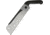 Miscellaneous Backsaw Fixed Blade Knife, 10.25in, Stainless Steel, Serrated Edge, Black, Rubber Handle D1451