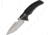 Miscellaneous Fury Linerlock A/O Black Folding Knife, 3.5 satin finish stainless blade, Black textured aluminum handle, 32365