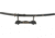 Miscellaneous Samurai Spirit Katana,26.25in,Sharpened Stainless Blade,White Imitation Rayskin Handle M2954