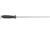 Miscellaneous Sharpening Steel Rod,12in,Black Plastic handle MI157
