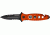 Miscellaneous Speed Assisted EMS Rescue Folding Knife,3.375in,Spear Point Blade,Grooved Orange Anodized Alum Handle M3858
