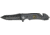 Miscellaneous Speed Rescue Folding Knife Special Weapons,3.5in,Black Partially Serrated Assisted Open Stainless Blade,Gray Alum Handle M4030