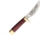 Miscellaneous Trailing Point Hunter Fixed Blade Knife, 3.5in, Wood Handle H1633