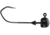 Missile Baits NedBall Head, 3 Per Pak, 3/16oz, Black, MBNBH316-BLK