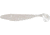 Missile Baits Shockwave 3.5in Soft Bait, 8 pack, Pearl White, MBSW35-PW