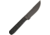 Mission CSP A2 Fixed Blade Black G-10 Fixed Blade Knife, 5.25in, A2 Tool Steel, Drop Point, Black, G10 Handle MS1917