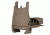 Mission First Tactical Back Up Polymer Flip Up Front Sight With Windage Adjustment Scorched Dark Earth