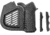 Mission First Tactical Engage AR15 Featureless Grip with 3 interchangeable front straps, Black, EPGIRSC