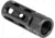 Mission First Tactical Evolv AR15 Muzzle Device 2, w/pre drilled tapping hole, Black, E2ARMD2RSC