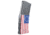 Mission First Tactical Extreme Duty Rifle Magazine, AR15, 5.56x45mm/.223 Rem/.300 AAC, 30 Rounds, Betsy Ross Flag, EXDPM556D-BTR-30RD