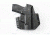 Mission First Tactical OWB Holster, Black, Smith &amp; Wesson M&amp;P Shield 9mm/40 Cal, HSWSHSOWB-BL