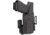 Mission First Tactical Pro Kydex IWB Light Holster, Glock 19 w/ Streamlight TLR 1, Ambidextrous, Black, H5-GL-1-WL-1