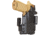 Mission First Tactical Pro Kydex IWB Light Holster, Sig P320 X Carry w/TLR7 A, Ambidextrous, Black, H5-SIG-9-WL-7