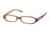 Miu Miu Eyeglasses MU03EV-5BY1O1-4914 with Rx Prescription Lenses Purple Orange Crystal Frame - Purple Orange Crystal Frame w/ 49 mm Diameter Lenses