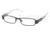 Miu Miu MU 51GV Eyeglasses, Gloss Black Frame w/NonRx 49 mm Diameter Lenses, 7AX1O1 4916