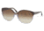 Miu Miu MU 04LS Sunglasses, Brown/Azure/Crystal Frame / Brown Gradient Lenses, EF41Z1 5917