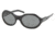 Miu Miu MU13IS SV Prescription Sunglasses - Gloss Black Gray Frame / 55 mm Prescription Lenses, 1AB1A1-5518
