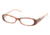 Miu Miu MU14FV Bifocal Eyeglasses - Tortoise-Linen Demo Lens Frame / 50 mm Prescription Lenses, 7N71O1-5015