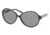 Miu Miu MU 16IS Sunglasses w/ Gloss Black Frame / Gray Lenses, 1AB1A1-5914